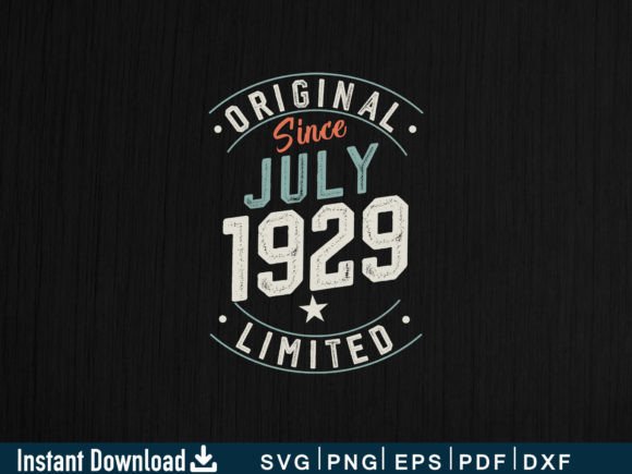 Download July 1929 Gifts 95th Birthday Shirt - Shirt Collection