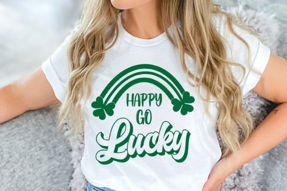 Download Happy Go Lucky SVG PNG, Lucky Shirt Svg - Shirt Collection