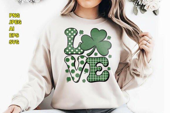 Download Love Cute Green St Patrick's Day Shirt - Shirt Collection