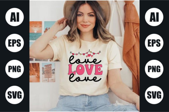 Download Love Valentine's Day T Shirt Design - Shirt Collection
