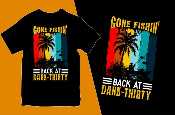 Download Fishing Retro Vintage Tshirt Design - Shirt Collection