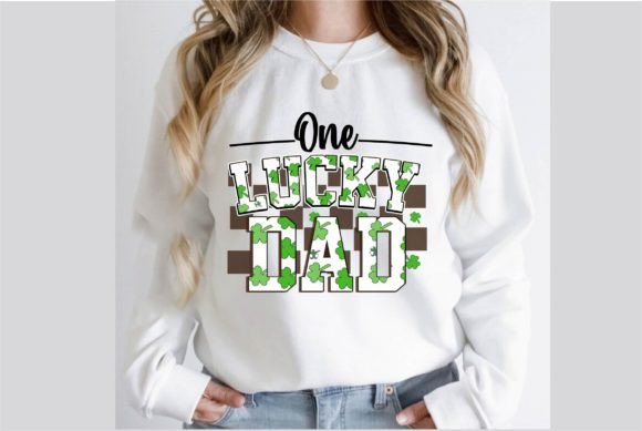 Download One Lucky Dad St. Patrick's Day Design - St. patrick Collection