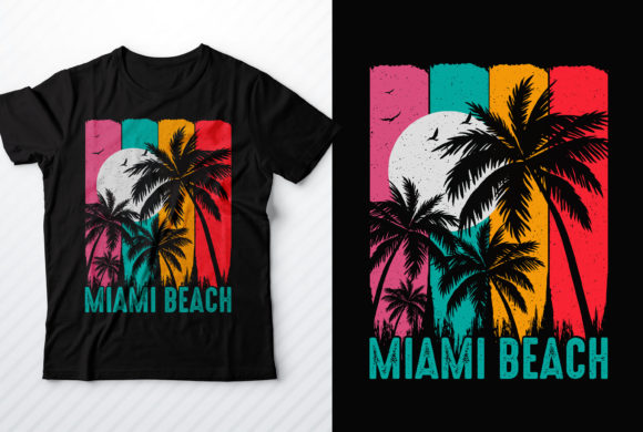 Download Miami Beach, Summer T-shirt Design - Shirt Collection