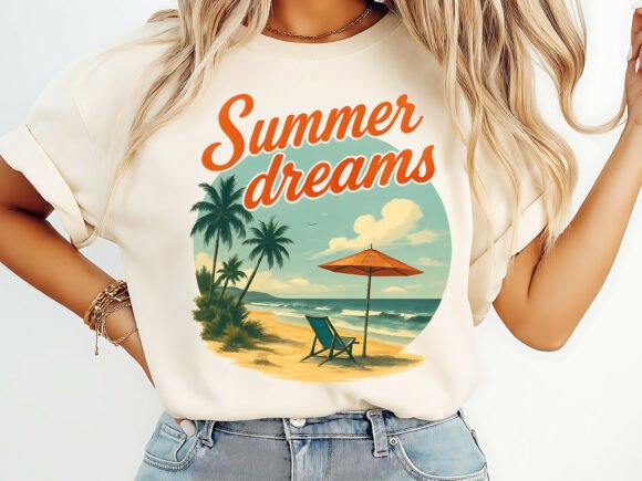 Download Summer Dreams Vintage PNG T-Shirt - Shirt Collection
