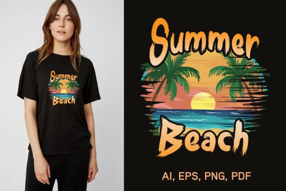 Download Summer Beach T Shirt Design - Shirt Collection