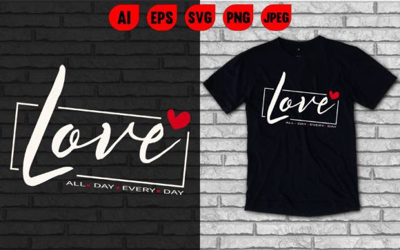 Download Love Valentine's Day T Shirt - Shirt Collection