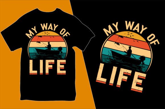 Download Fishing Retro Vintage Tshirt Design - Shirt Collection