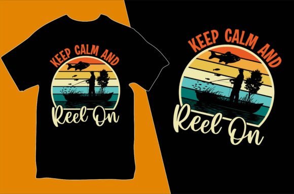 Download Fishing Retro Vintage Tshirt Design - Shirt Collection