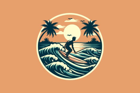 Download Surfing Summer Beach T-shirt Graphic Des - Shirt Collection