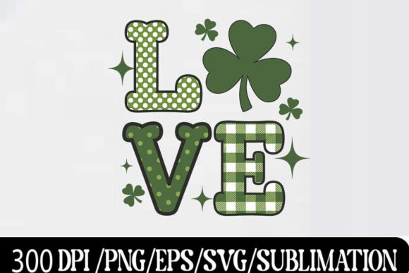 Download Love Cute Green St. Patrick's Day Shirt - St. patrick Collection