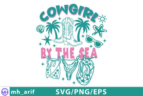 Download Cowgirl by the Sea Summer Beach T Shirt - Shirt Collection