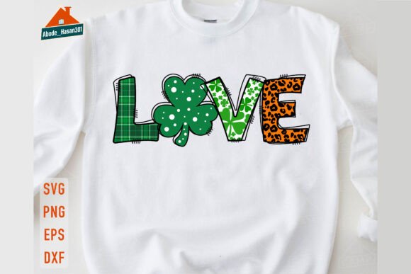 Download Love Cute Green St Patrick's Day Shirt - Shirt Collection