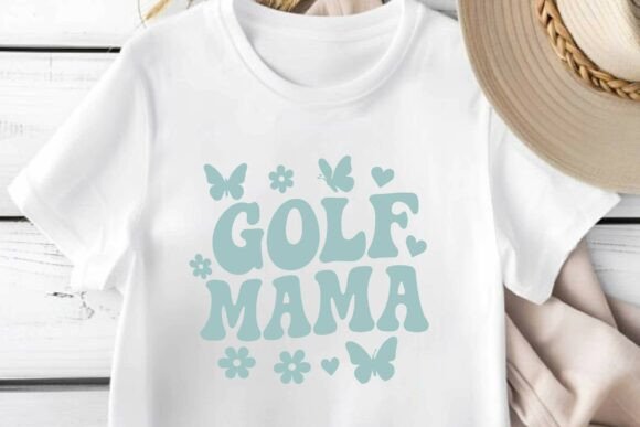 Download Golf Mama Retro Mothers Day T-shirt SVG - Shirt Collection