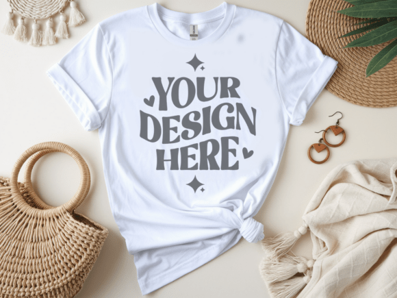 Download Gildan 64000 Flat Lay TShirt Mockup 38 - Shirt Collection