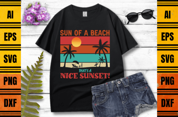 Download Sun of a Beach Summer T-shirt Design 26 - Shirt Collection