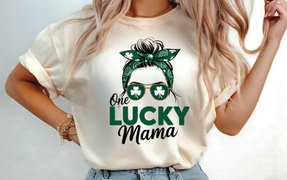 Download One Lucky Mama St. Patrick’s Day PNG - St. patrick Collection