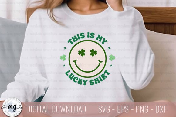 Download This is My Lucky Shirt - Retro SVG - Shirt Collection