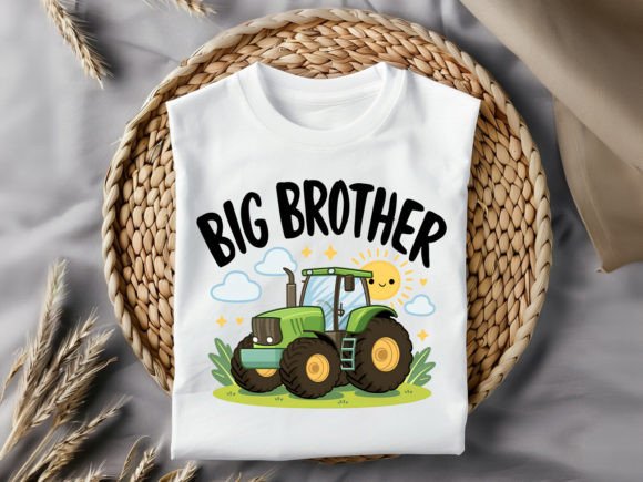 Download Big Brother Tractor T-Shirt Design - Premium Resources