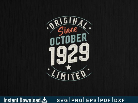 Download October 1929 Gifts 95th Birthday Shirt - Shirt Collection