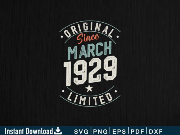 Download March 1929 Gifts 95th Birthday Shirt - Shirt Collection