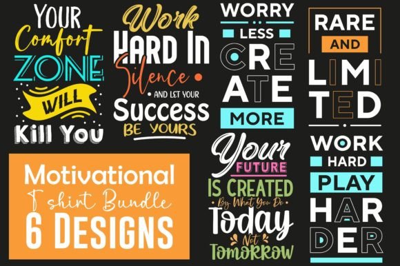 Download Motivational New Tshirt Design Bundle - Shirt Collection