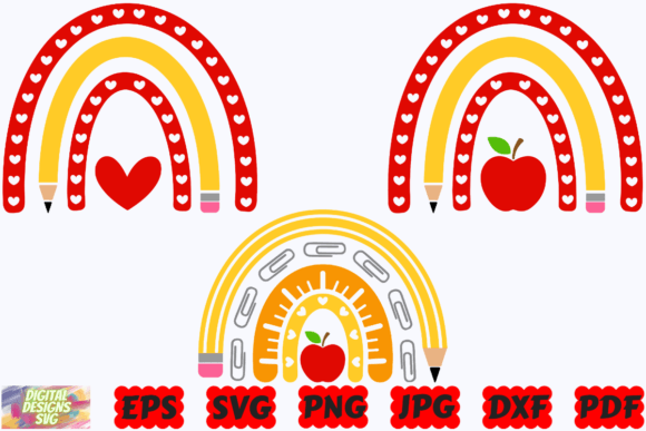Download School Rainbow SVG | Rainbow SVG | PNG - Rainbow svg Collection