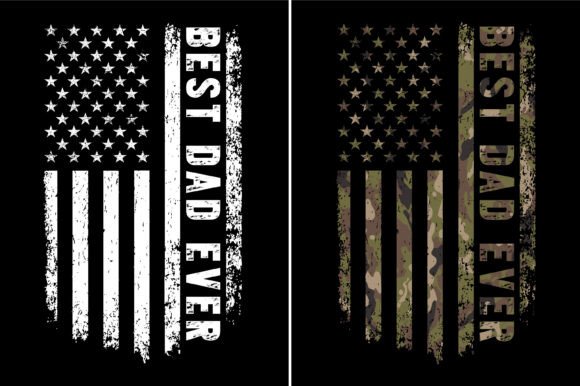 Download Best Dad Ever – Camo T-Shirt Design - Shirt Collection