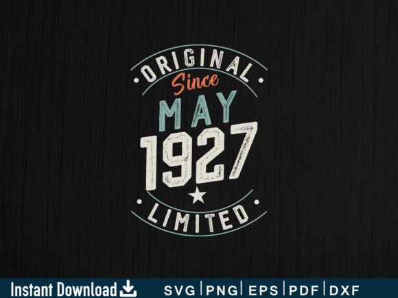 Download May 1927 Funny Gifts 97th Birthday Shirt - Shirt Collection