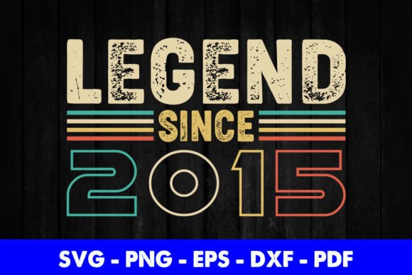Download Legend Since 2015 Birthday T-Shirt - Shirt Collection