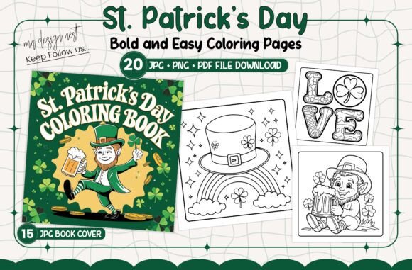 Download St. Patrick's Day Coloring Pages - St. patrick Collection