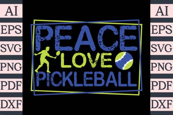 Download Peach Love Pickleball T-Shirt Design - Shirt Collection