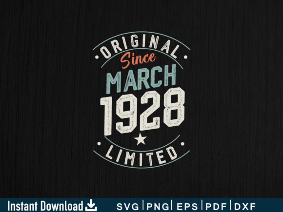 Download March 1928 Gifts 96th Birthday Shirt - Shirt Collection