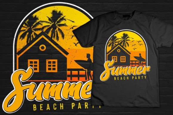 Download Summer Beach Retro Vintage T Shirts Svg - Shirt Collection