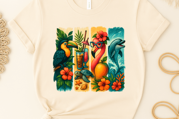 Download Beach Animal Summer Beach T-shirt Png - Shirt Collection