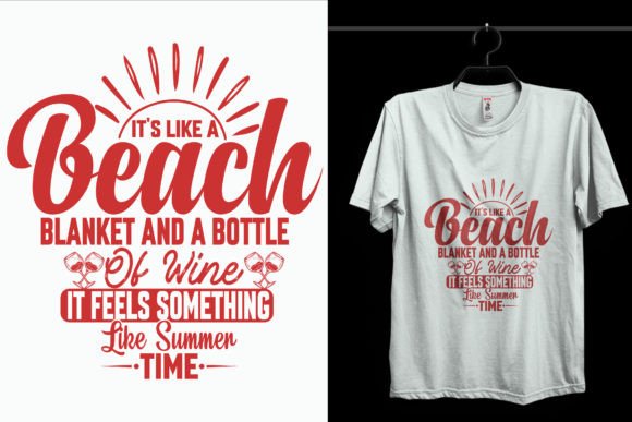 Download It`s Like a Beach Summer T-Shirt Design - Shirt Collection