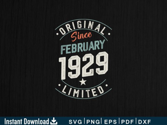 Download Fabruary 1929 Gifts 95th Birthday Shirt - Shirt Collection