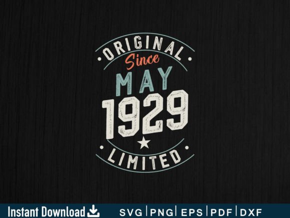 Download May 1929 Funny Gifts 95th Birthday Shirt - Shirt Collection
