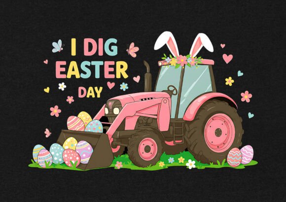 Download I Dig Easter T-shirt - Premium Bundle